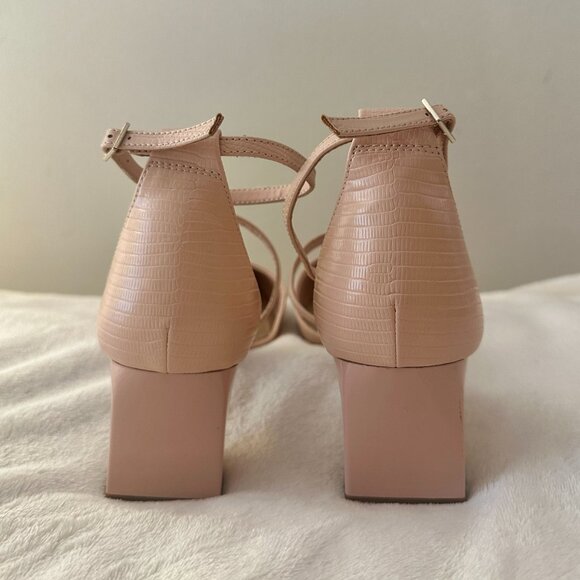 ALDO - Collette Strappy Heeled Shoes in Light Pink (New in Box), Size 9 - Picture 2 of 10